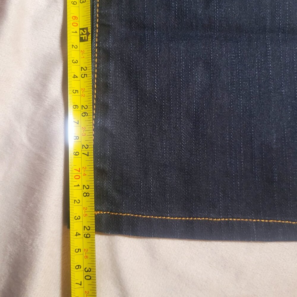 Levi's 525 "Nouveau Downtowner" Dark Wash Boot Cut Jeans - Size 10/L-M - Picture 13 of 13